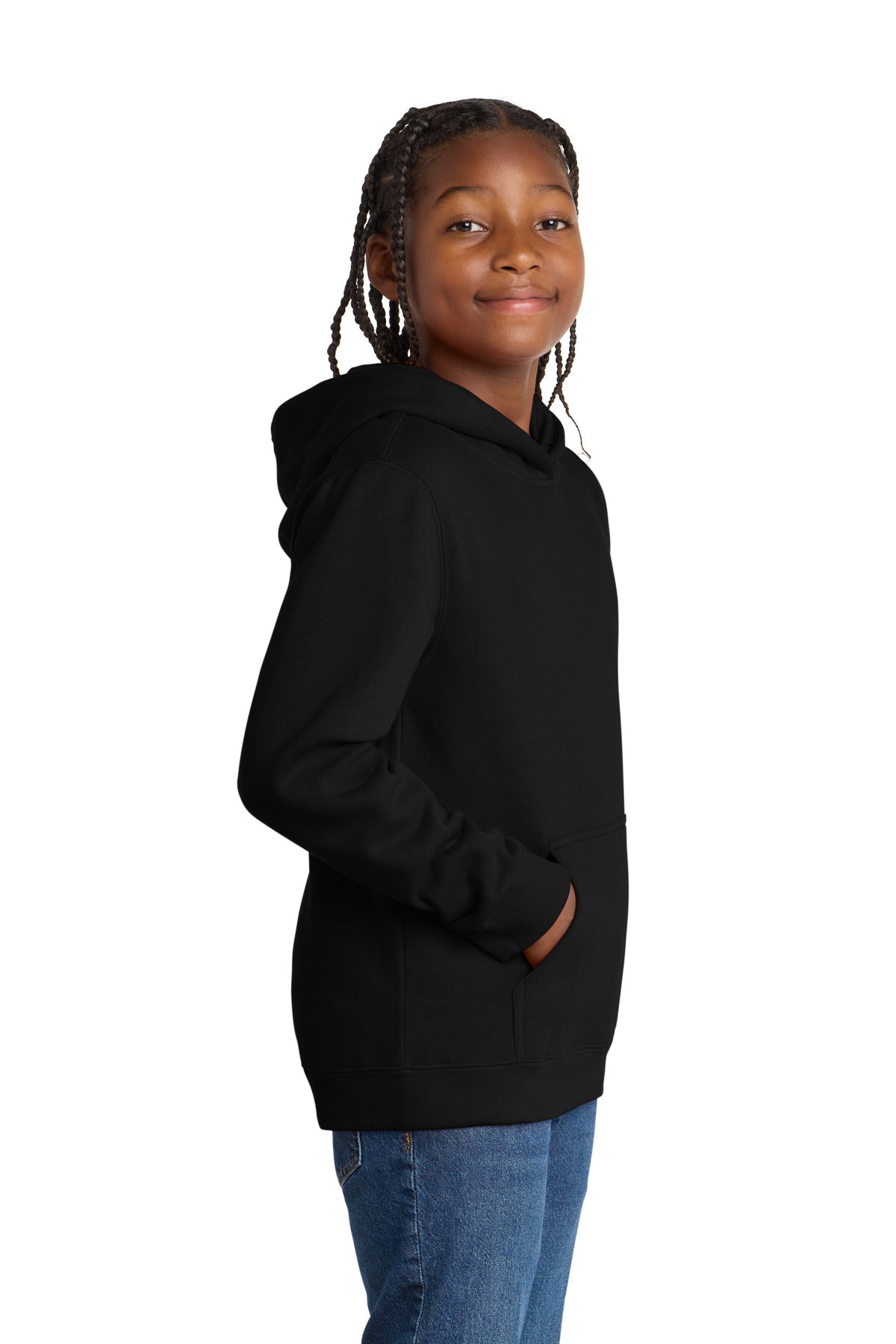 Black District Youth V.I.T. Fleece Hoodie DT6100Y