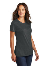 Black Frost District Women's Perfect Tri Tee. DM130L