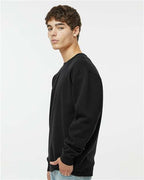 Black Heavyweight Crewneck Sweatshirt - IND3000