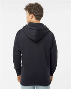 Black Heavyweight Full-Zip Hooded Sweatshirt - IND4000Z