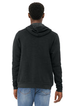 Black Ht BELLA+CANVAS Unisex Sponge Fleece Pullover Hoodie. BC3719