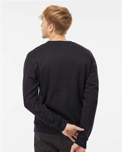 Black Midweight Crewneck Sweatshirt - SS3000