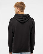 Black Midweight Hooded Sweatshirt - SS4500