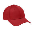 Black New Era - Structured Stretch Cotton Cap. NE1000