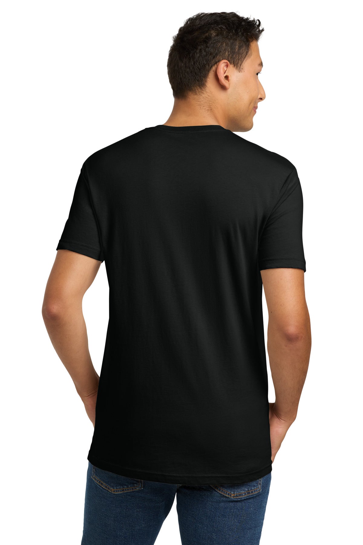 Black Next Level Apparel Adult Cotton Tee. NL3600