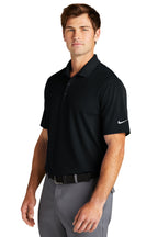 Black Nike Dri-FIT Micro Pique 2.0 Polo NKDC1963