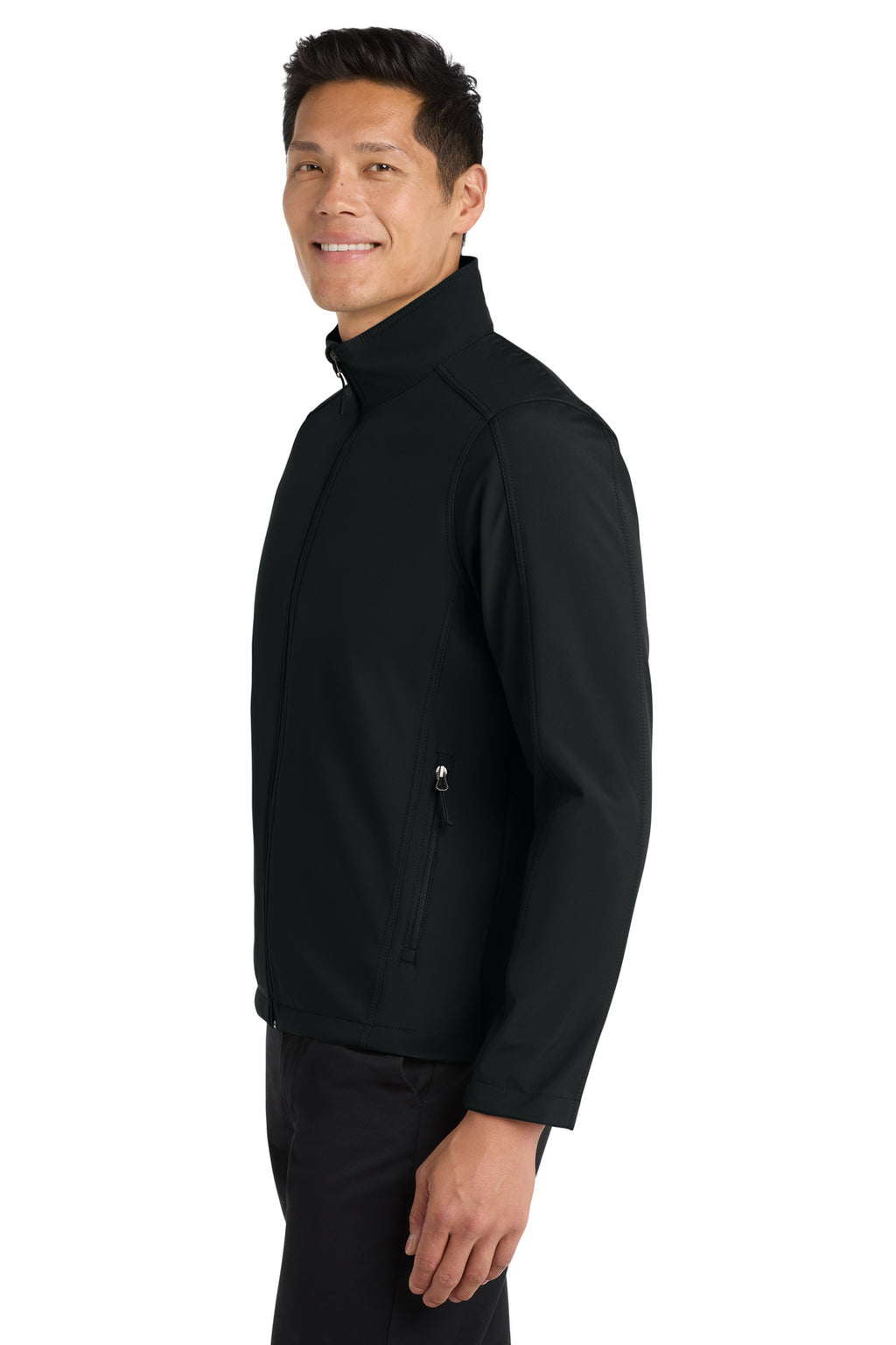 Black Port Authority Core Soft Shell Jacket. J317