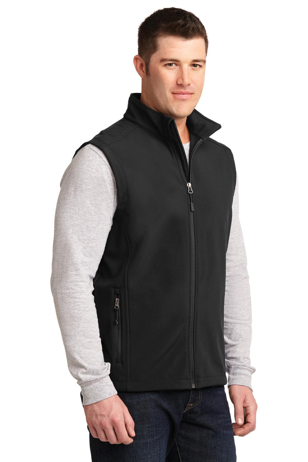 Black Port Authority Core Soft Shell Vest. J325