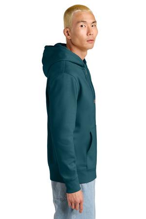 Black Stanley/Stella Unisex Cultivator 2.0 Full-Zip Hooded Sweatshirt SXU005