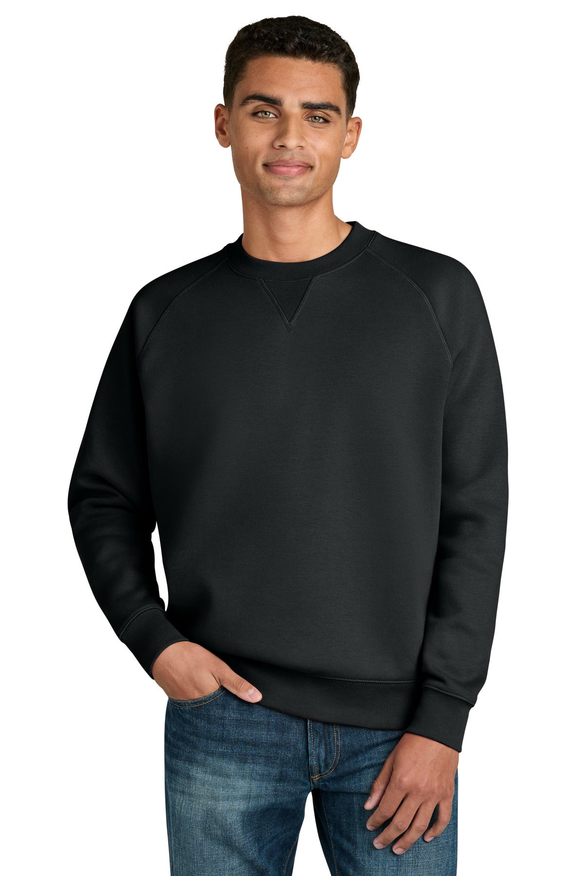 Black Stanley/Stella Unisex Knoxer Crewneck Sweatshirt SXU026