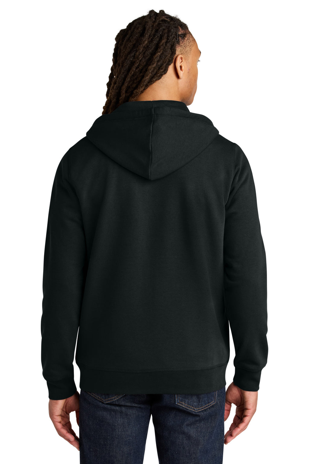 Black Stanley/Stella Unisex Mixer Full-Zip Hooded Sweatshirt SXU011