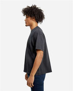 Black Urban Heavyweight T-Shirt - LS16005