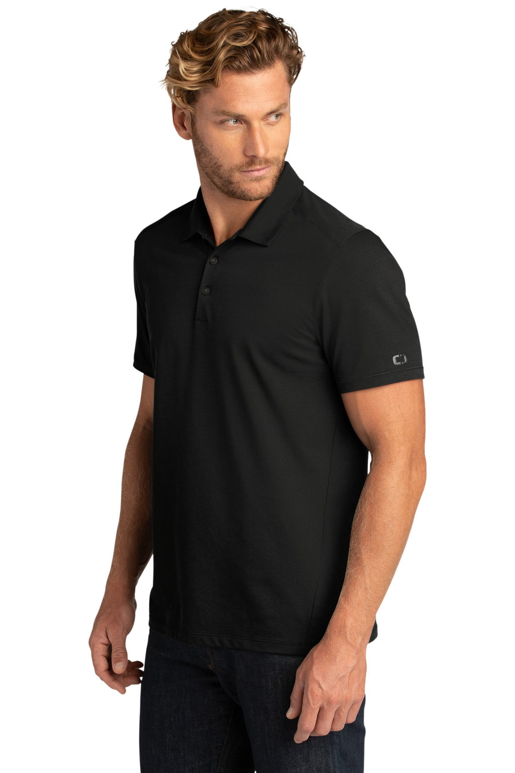 Blacktop OGIO Code Stretch Polo. OG146