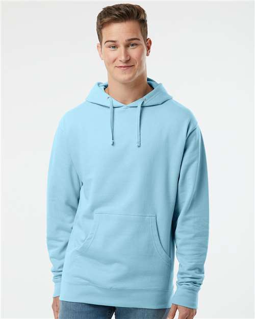 Blue Aqua Midweight Hooded Sweatshirt - SS4500