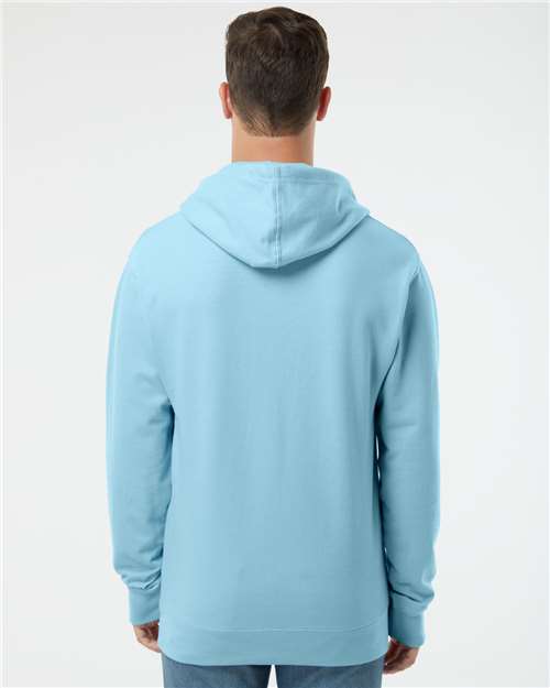 Blue Aqua Midweight Hooded Sweatshirt - SS4500