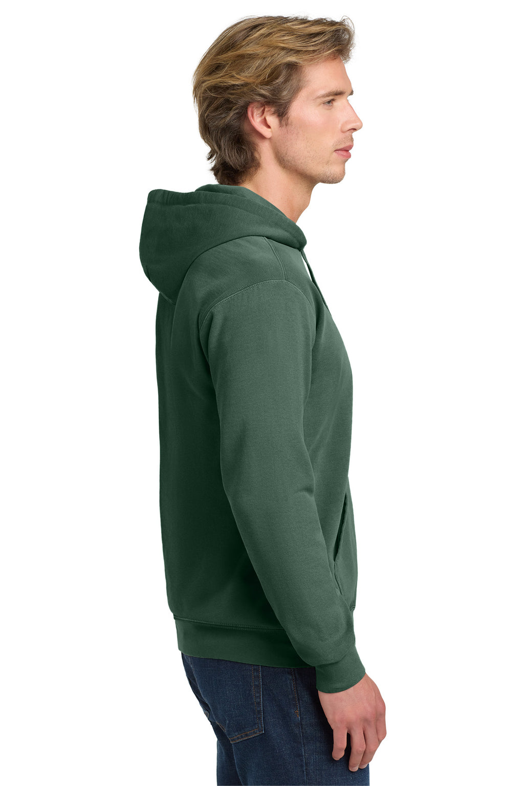 Blue Spruce COMFORT COLORS Ring Spun Hooded Sweatshirt. 1567