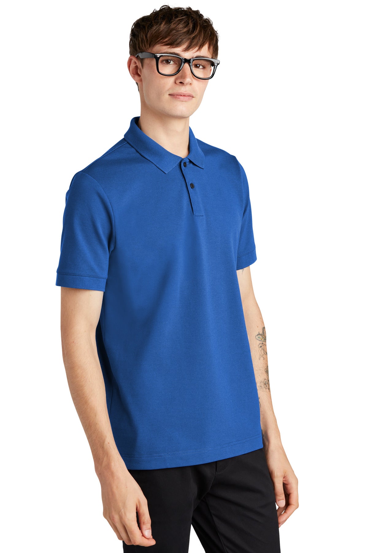 BlueNote Mercer+Mettle Stretch Heavyweight Pique Polo MM1000