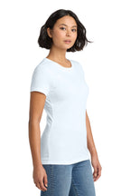 Bright White District Women's Perfect Weight Tee. DM104L