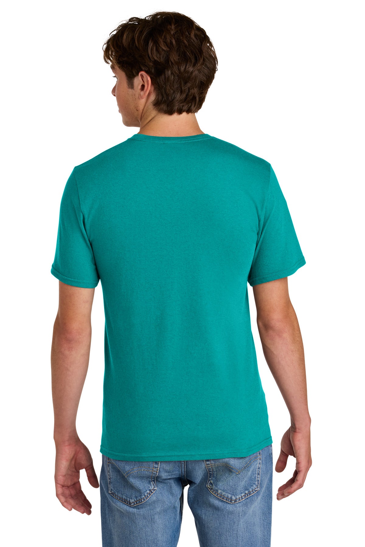 BrightAqua Port & Co Easy Cotton Tee PC43