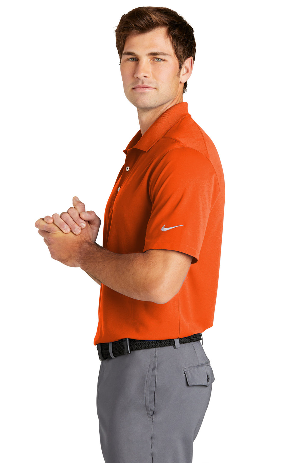 BrillOrng Nike Dri-FIT Micro Pique 2.0 Polo NKDC1963