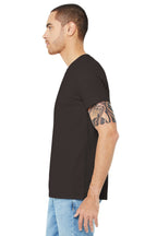 Brown BELLA+CANVAS Unisex Jersey Short Sleeve Tee. BC3001