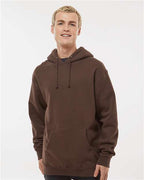 Brown Heavyweight Hooded Sweatshirt - IND4000