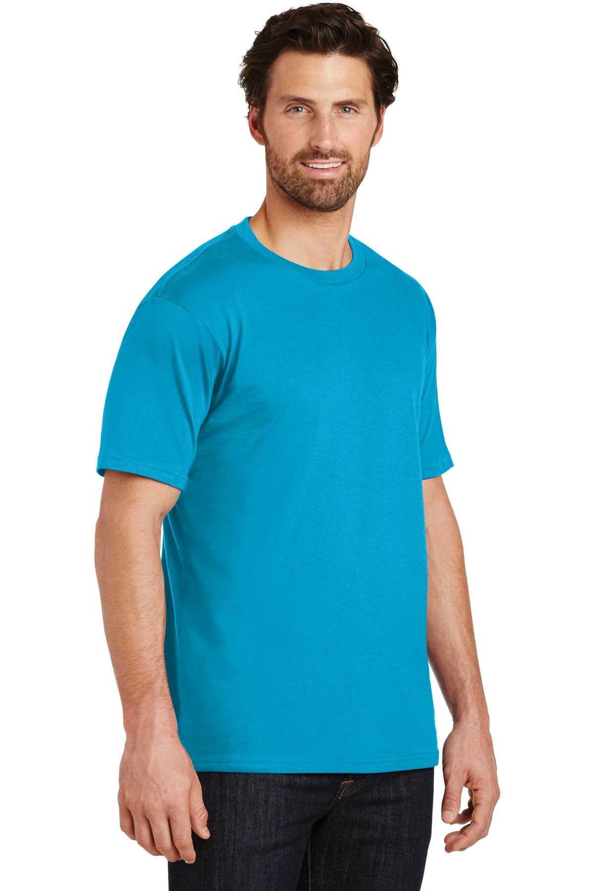 Brt Turquoise District Perfect Weight Tee. DT104