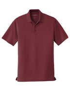 Burgundy Port Authority Dry Zone UV Micro-Mesh Polo. K110