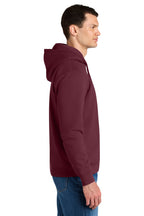 Burgundy Stanley/Stella Unisex Sounder Hooded Sweatshirt SXU012