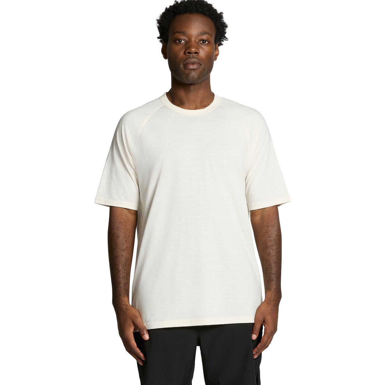 Front View of  Staple Active Blend Tee | 5610  grouped