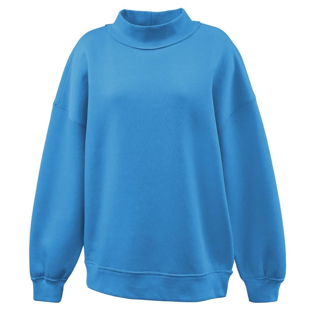 Ocean Blue Juliet Mockneck