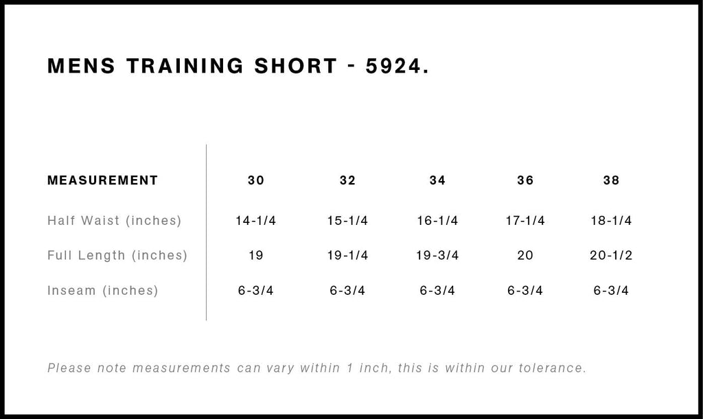 Active Training Shorts 19" | 5924  grouped