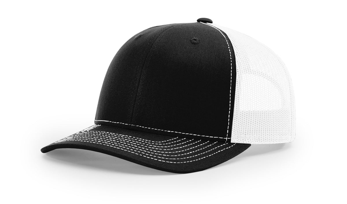 Black/White Trucker
