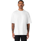 Front View of  Block Oversized Tee | 5052  grouped