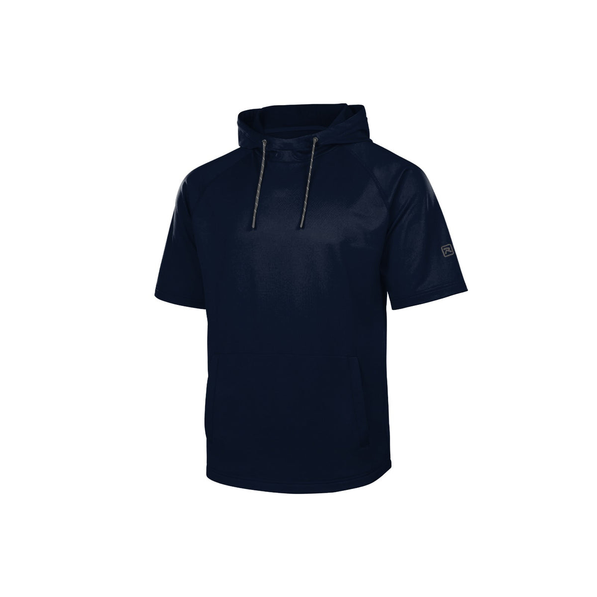 Navy Charge Short Sleeve Hoodie