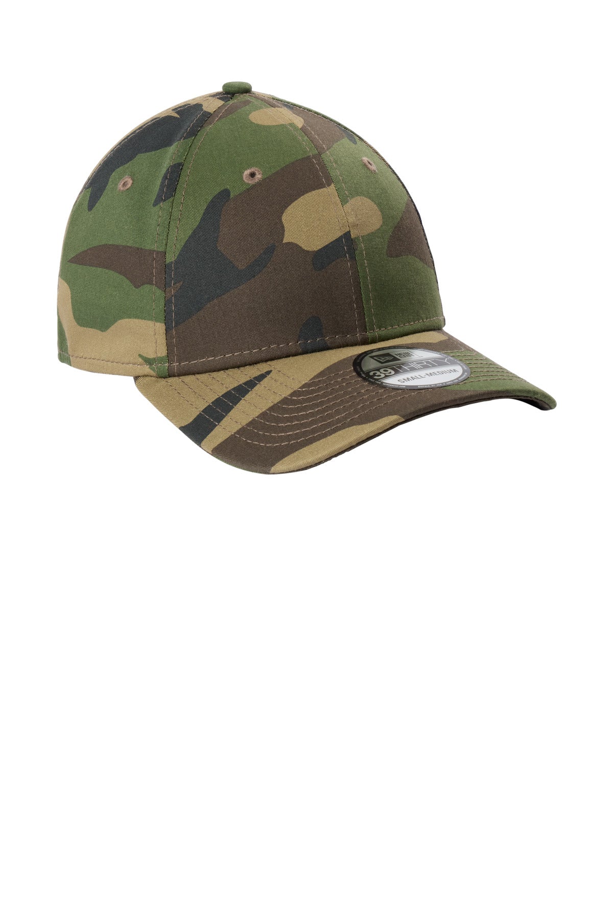 Camo New Era - Structured Stretch Cotton Cap. NE1000