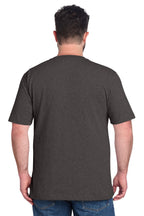 Carbon Heather Carhartt Short Sleeve Henley T-Shirt CTK84
