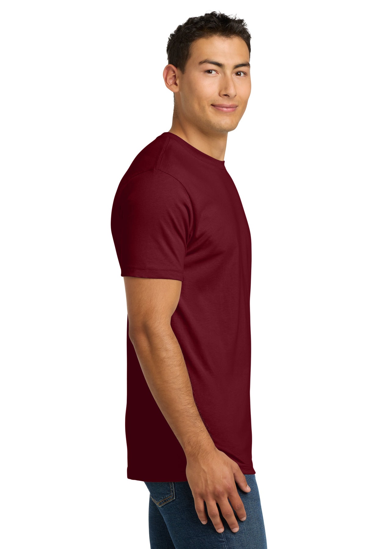 Cardinal Next Level Apparel Adult Cotton Tee. NL3600