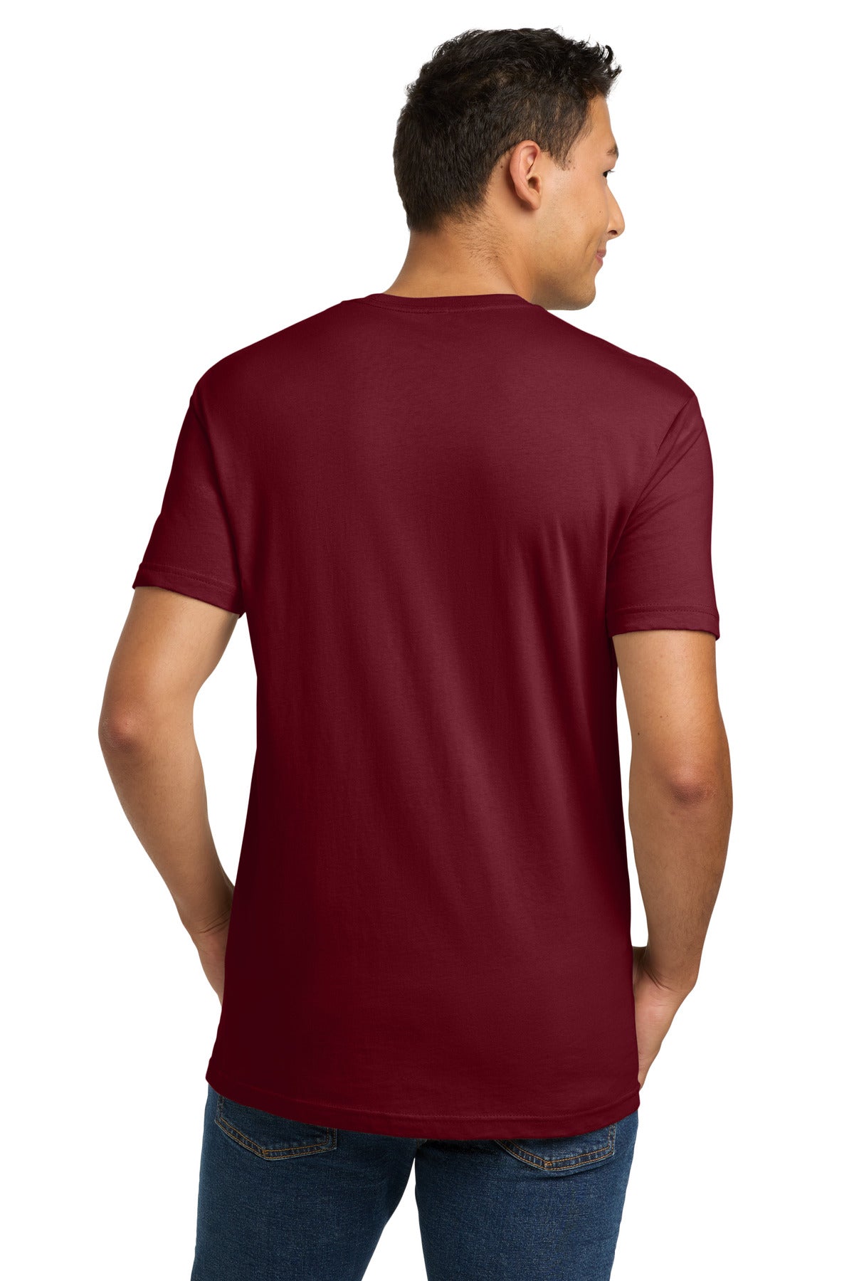 Cardinal Next Level Apparel Adult Cotton Tee. NL3600