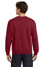 Cardinal Red Gildan Heavy Blend Crewneck Sweatshirt. 18000