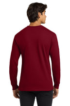 Cardinal Red Gildan - Ultra Cotton 100% US Cotton Long Sleeve T-Shirt. G2400