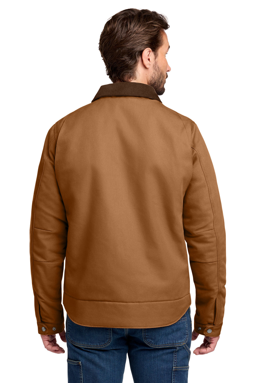 Carhartt Brown Carhartt Duck Detroit Jacket CT103828