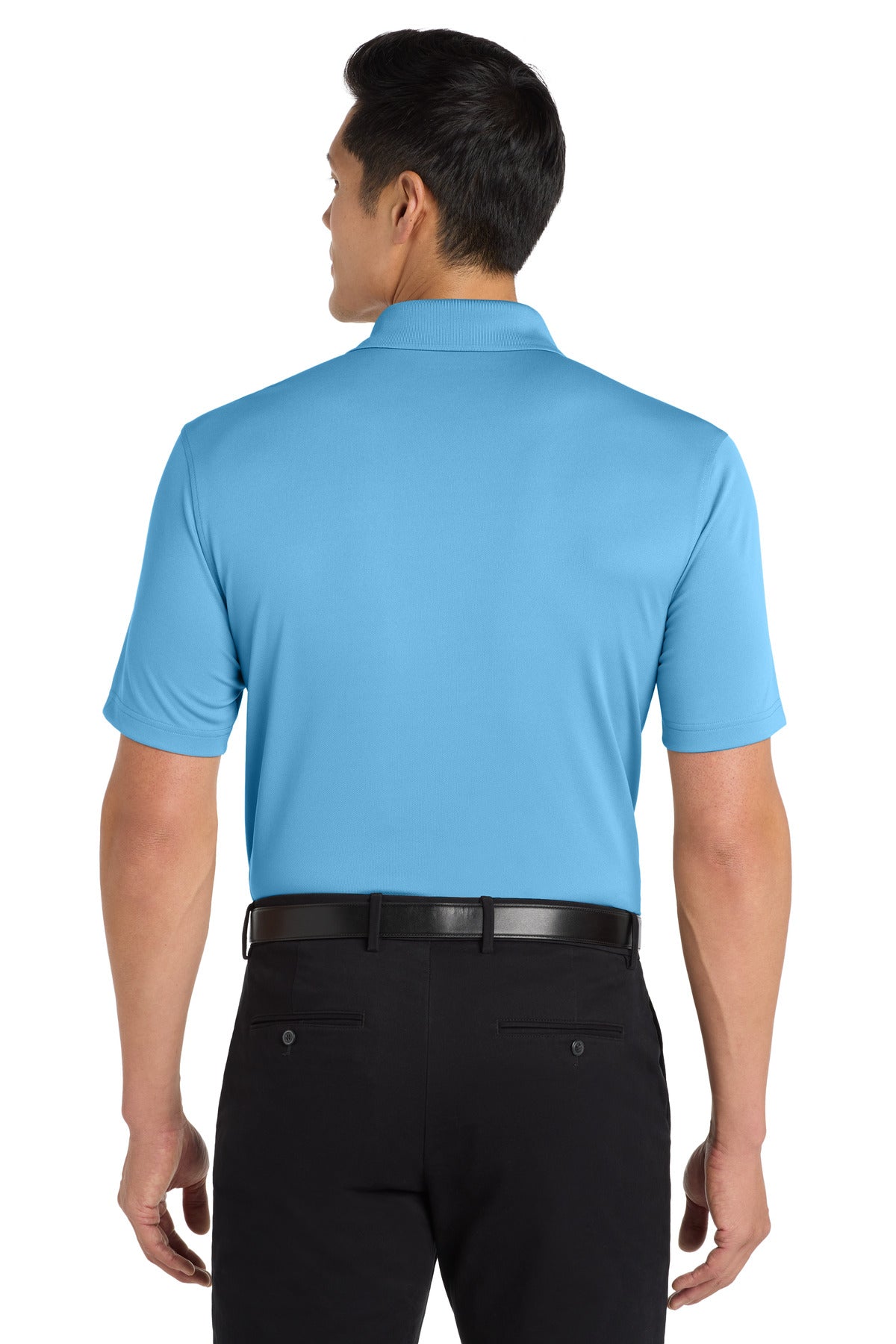 Carolina Blue Port Authority Dry Zone UV Micro-Mesh Polo. K110