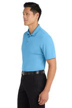 Carolina Blue Port Authority Dry Zone UV Micro-Mesh Polo. K110