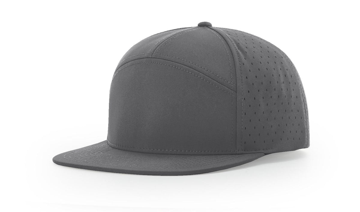 Charcoal Cannon 7 Panel Performance Cap