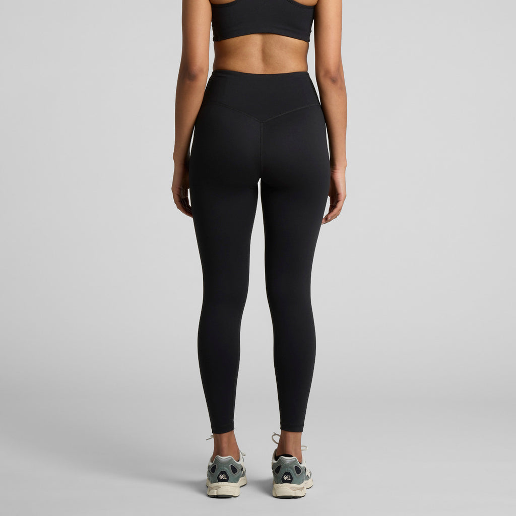 Rear View of  Wo's Active Seamless Leggings | 4634  grouped