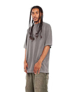 Cement Garment-Dyed Crewneck T-Shirt - SHGD