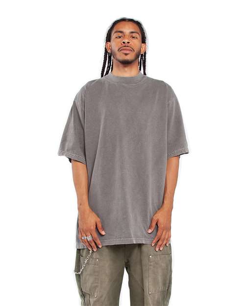 Cement Garment-Dyed Crewneck T-Shirt - SHGD