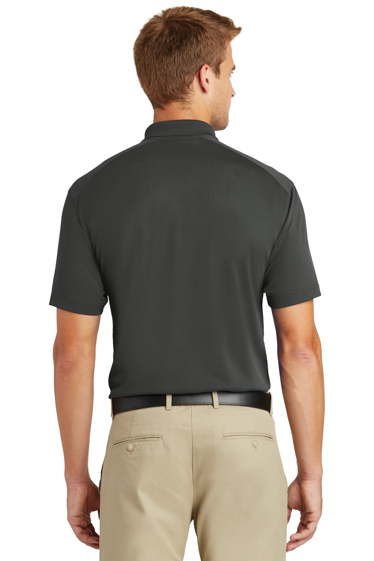 Charcoal CornerStone Select Lightweight Snag-Proof Polo. CS418
