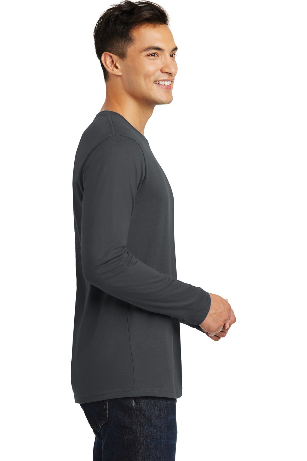 Charcoal District Perfect Weight Long Sleeve Tee. DT105